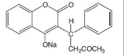 Chemical Structure (Warfarin 01)