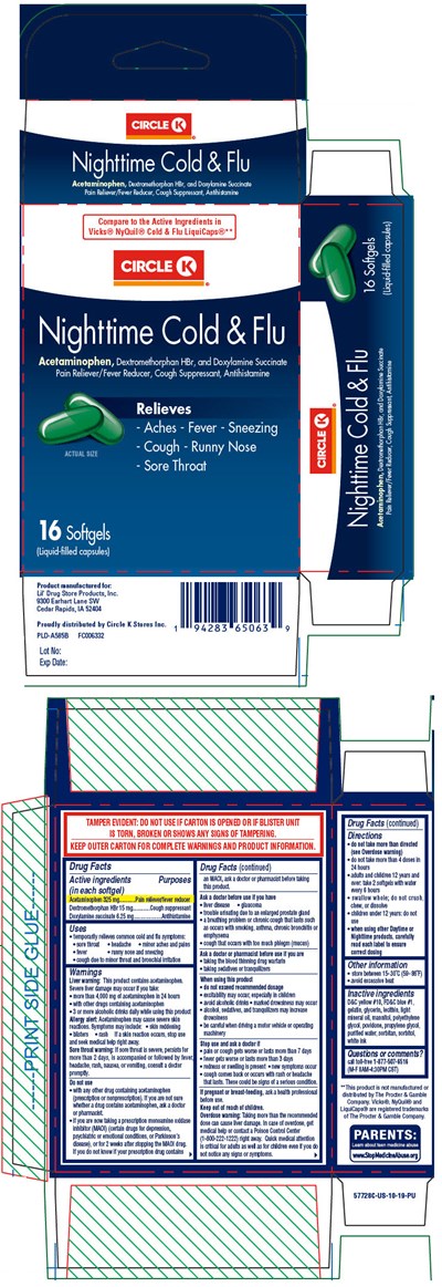 circle-01.jpg PRINCIPAL DISPLAY PANEL - 16 Softgel Blister Pack Carton - circle 01