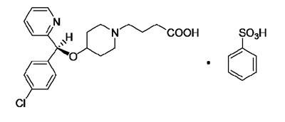adba6255-f2be-4958-9e95-93000aff74f6-01.jpg Bepreve (bepotastine besilate ophthalmic solution) Chemical Structure - adba6255 f2be 4958 9e95 93000aff74f6 01
