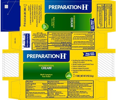 PRINCIPAL DISPLAY PANEL - 51 g Tube Carton - preparation h 01