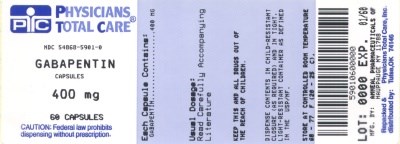 400 mg Package Label (5901)