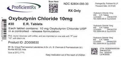 82804-095-30 (Oxy Chl Ex Rel Tab Usp 10mg 100 Ct Label)