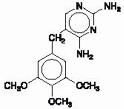 Trimethoprim Structural Formula (Trimethoprim Tablets 1)