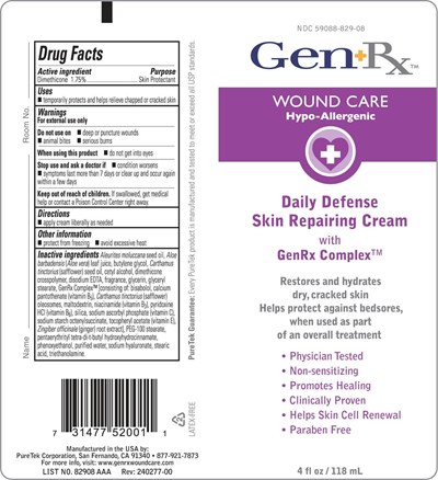 DDSRC-4OZ.jpg GenRx Daily Defense Skin Repairing Cream 4 oz image - DDSRC 4OZ