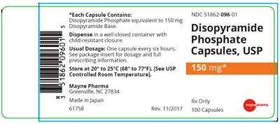 Principal Display Panel (150 mg Capsule Bottle Label)