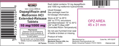1515 (Dapa Met Er 10mg 1000mg 60s Container)