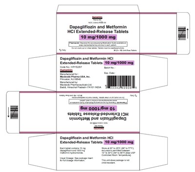1717 (Dapa Met Er 10mg 1000mg Carton Tablets)