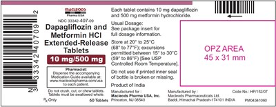 505 (Dapa Met Er 10mg 500mg 60s Container)