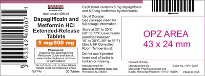505 (Dapa Met Er 5mg 500mg 30s Container)