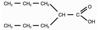 valproic-01.jpg Chemical Structure - valproic 01