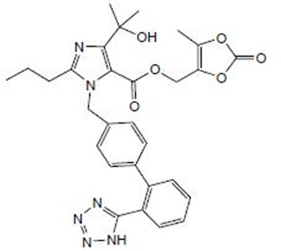 Olmesartan Medoxomil Chemical Structure (Image 06)