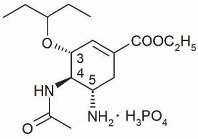 Structural Formula (Oseltamivir Phosphate For Oral Suspension 1)
