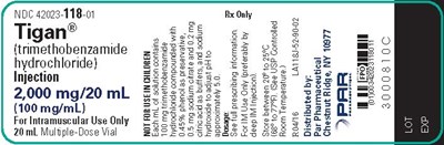 Principal Display Panel (20 mL Vial Label)