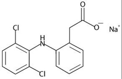Chemical Structure (Diclofenac 01)