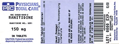 image of 150 mg package label - 4048