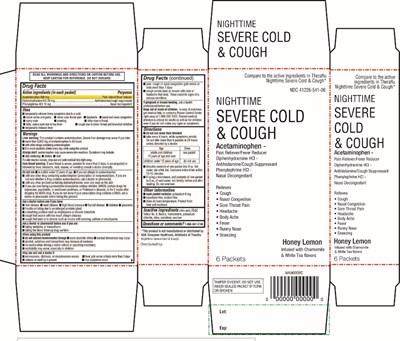 Kroger NIGHTTIME Severe Cold & Cough Honey Lemon 6 Packets - f705ff57 2dcb 4a1b 9871 9ab453852570 01