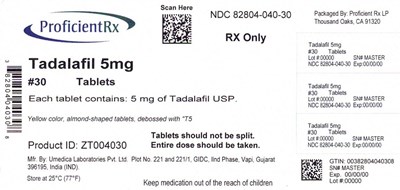 82804-040-30 - tadalafil 5 mg 30s