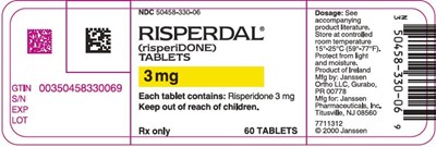 Principal Display Panel (3 mg Bottle Label)