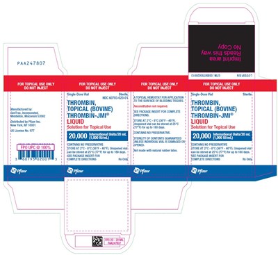 Principal Display Panel (20 mL Vial Carton)