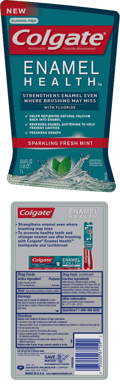 colgate-01.jpg PRINCIPAL DISPLAY PANEL - 1 L Bottle Label - colgate 01