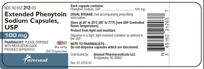 Label (Extended Phenytoin Sodium Capsules Usp 2)