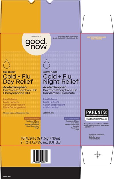 Cold &amp; Flu Day Relief, Cold &amp; Flu Night Relief Carton Image 1 (7330236c1 Image 1)