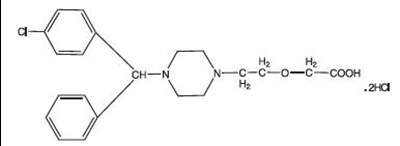 Chemical Structure (Cetirizine 01)