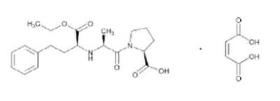Structural Formula - enalapril maleate oral solution ag 1