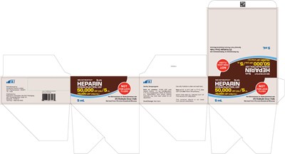 KAGE LABEL-PRINCIPAL DISPLAY PANEL - 50,000 USP Units/5 mL (10,000 USP Units/mL) - 5 mL Container-Carton [25 Multiple Dose Vials] - heparin fig12