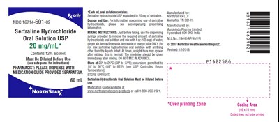 PACKAGE LABEL-PRINCIPAL DISPLAY PANEL - 20 mg/mL (60 mL Bottle) - sertraline fig2