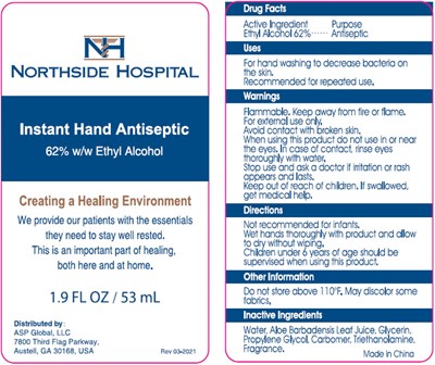 northside-01.jpg PRINCIPAL DISPLAY PANEL - 53 mL Bottle Label - northside 01