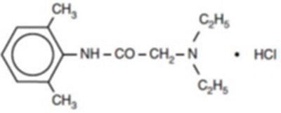 Lidocainestructure (Lidocainestructure)