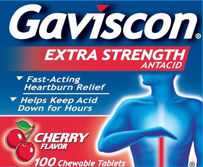 Gavison Extra Strength Cherry 100 count label - 35d01fe6 542e 41fe a81b 49e1077a7e8e 02