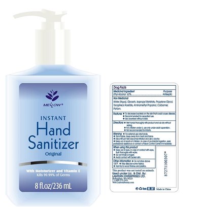 Lantern Enterprises Hand Sanitizer Original 8 Oz 50154-0030-5 (Lanternenterprises Original 8oz)