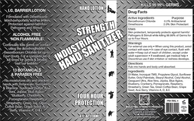 PRINCIPAL DISPLAY PANEL - 118 ML Bottle Label - industrial 01