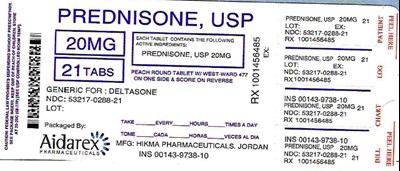 Image Description (Prednisone 20mg Usp 2)