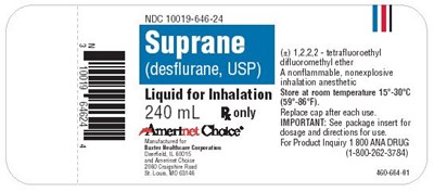 Suprane Amerinet Choice Representative Container Label  Ndc 10019-646-24 (Image 05)