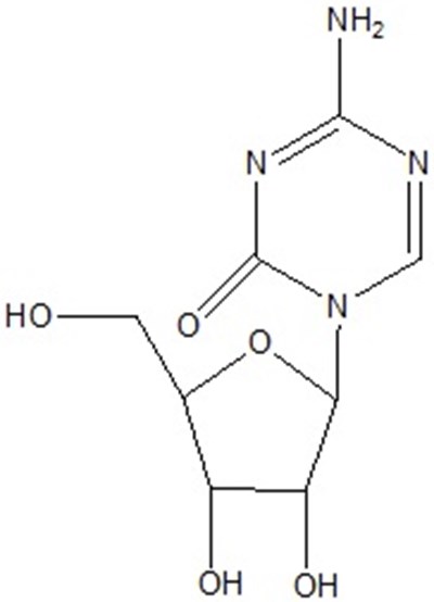 Azacitidine Structural Formula - azacitidine for inj structure