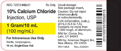 Civica Carton (Calcium Chloride Injection 2)