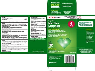 Nicotine Polacrilex 4 mg (Nicotine 4 mg  Sugar Free Mini Mint Lozenge 1)