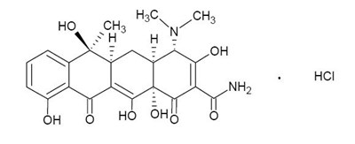 Pylera-structure-tetracycline (Pylera Structure Tetracycline)