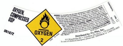 Hp Shoulder Label (O2 Plus Hp O2 Sl)