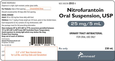 nitrofurantoin-oral-suspension-usp-2512-2.jpg Bottle Label - nitrofurantoin oral suspension usp 2512 2