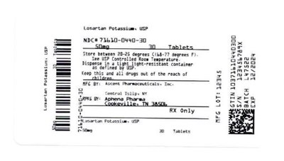 Bottle Label 50 mg (71610 0440 30)