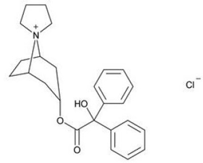 Image Description (Trospium Chloride Tab Structure)
