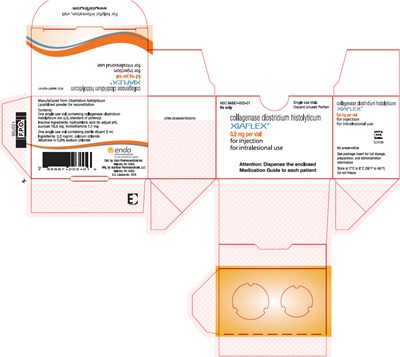 Principal Display Panel – Single-pack Carton (Xiaflex 10)