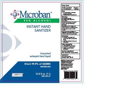 Bottle Label - Microban801L
