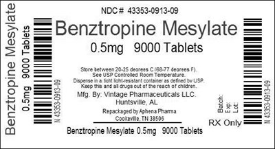43353-913.jpg Bottle Label 0.5mg - 43353 913