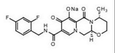 Dolutegravir Chemical Structure (Tivicay Spl Graphic 01)