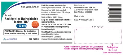 Package Label-principal Display Panel (100 mg Container Label (100 Tablets Bottle))